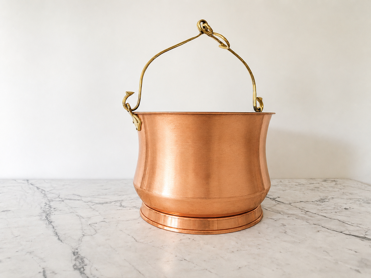 Copper Flower pot