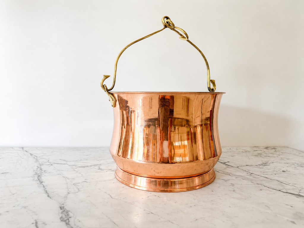 Copper Flower pot
