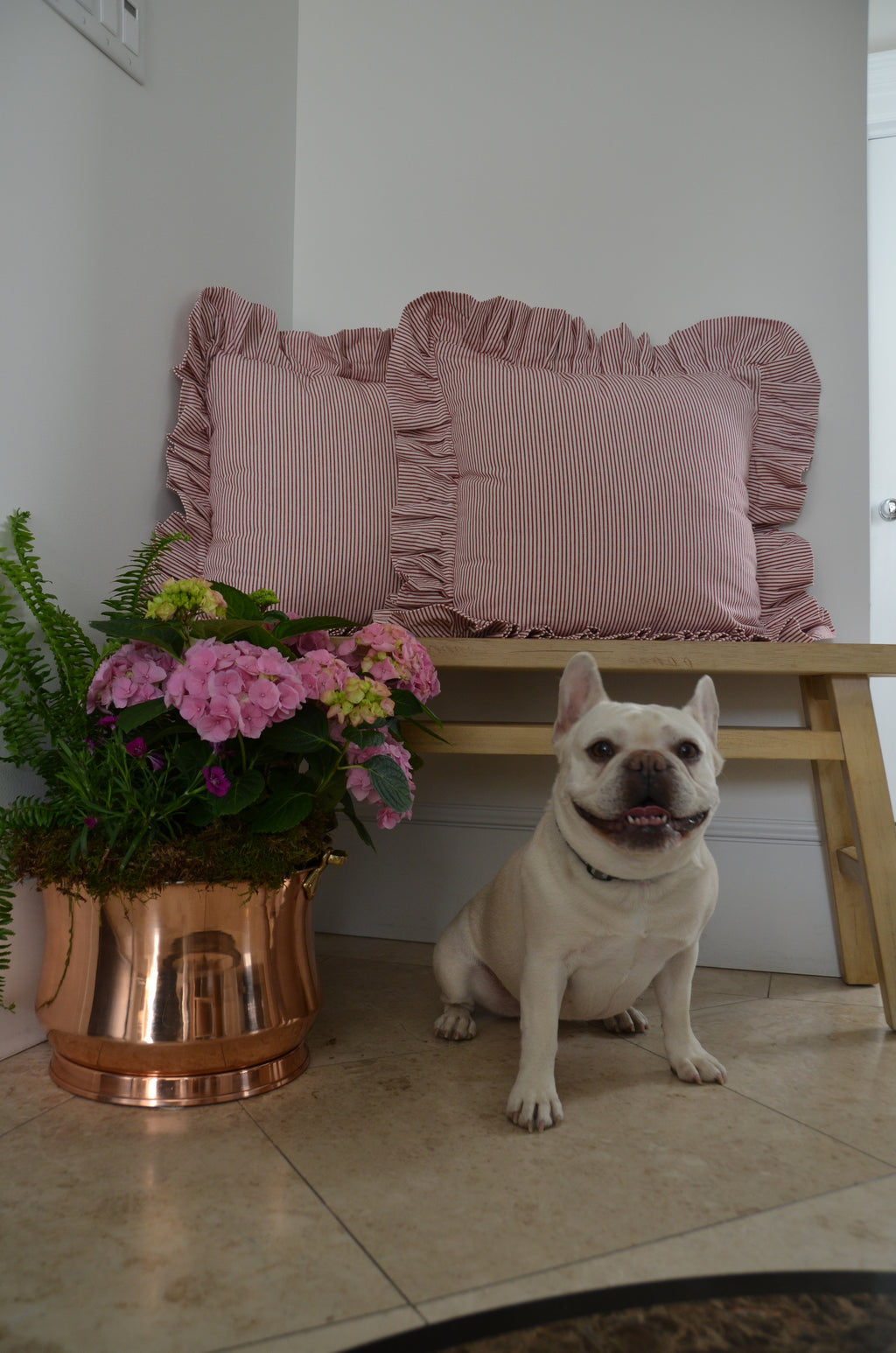 Copper Flower pot