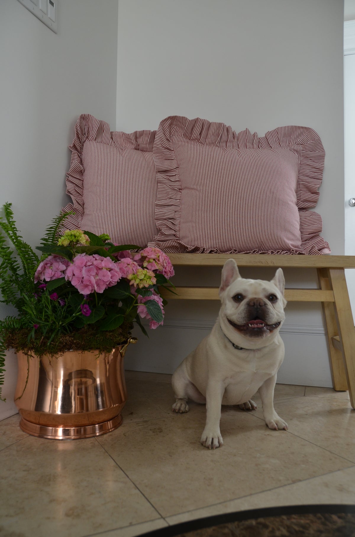Copper Flower pot